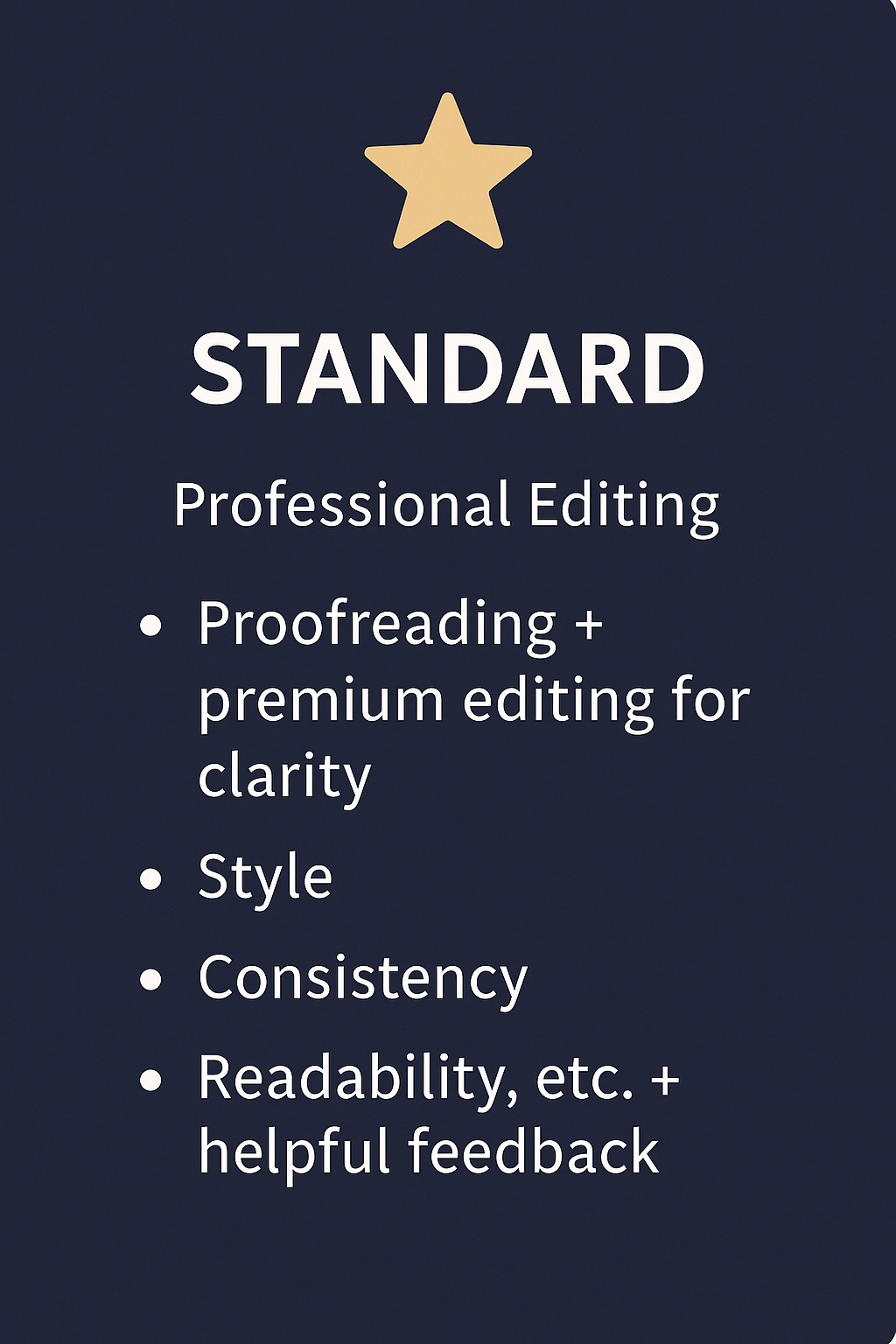 Professional Editing